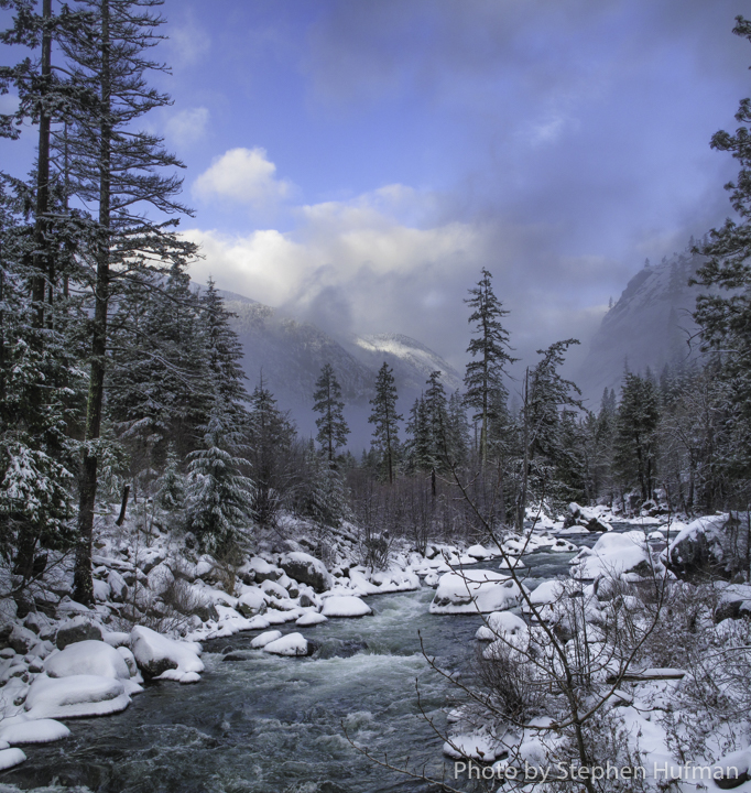 Winter Along Icicle Creek