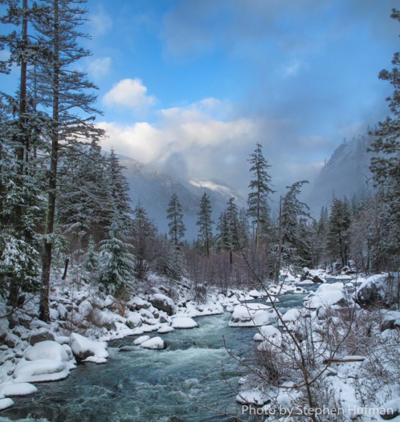 Winter Along Icicle Creek